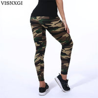 (Free Shipping) High Quality Women Elastic Skinny Camouflage Leggings - The Next Shopping Place37.com