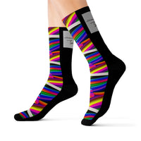 Free Shipping l- Zashion Fashion Wear Vibe Sublimation Socks