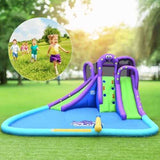 (Free Shipping) Summer Time Inflatable Water and Sand Park Mighty Bounce House with Large Pool - The Next Shopping Place37.com