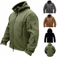 (Free Shipping) Tactical Jacket Combat Jacket Military Fleece Outdoor Sports Hiking Polar Jacket