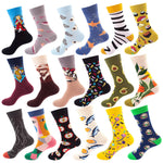 (Free Shipping) Women Socks Funny Cute Cotton Omelette skateboard Socks Hamburger Happy Avocado Fruit Egg Socks Christmas Gift - The Next Shopping Place37.com