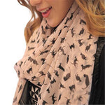 (FREE SHIPPING) Cartoon Cat Kitten Scarf Graffiti Style Shawl - The Next Shopping Place37.com