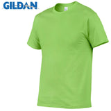 (Free Shipping) GILDAN Solid color T Shirt Mens Black And White 100% cotton T-shirts Summer Skateboard Tee Boy Skate Tshirt Tops European size - The Next Shopping Place37.com
