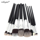 (Free Shipping) 10pcs Professional Makeup Brushes Set Tools Kit Premium - The Next Shopping Place37.com