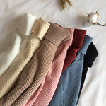 (Free Shipping) Winter Women KnittedPullover Sweater Long Sleeve Turtleneck Slim Soft Warm - The Next Shopping Place37.com