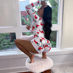 (Free Shipping) Sexy Women Long Sleeve Deep V Neck Body Stretch Leotard Romper Crop Top Button Short Romper Pajamas - The Next Shopping Place37.com
