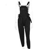 (Free Shipping) New Khaki Rompers Womens Sexy Jumpsuit Long Elegant Zipper Pockets Sleeveless - The Next Shopping Place37.com