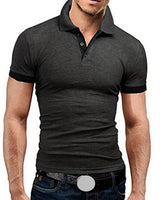 (Free Shipping) Summer New Men's T-shirt Lapel Casual Short-sleeved Stitching T-shirt - The Next Shopping Place37.com