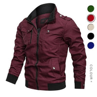 (Free Shipping) Military Jacket Men Spring Autumn Cotton Pilot Coat Army Men's Jackets Cargo Flight - The Next Shopping Place37.com