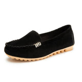 (Free Shipping) Women Casual Flat Shoes Spring Autumn Flat Loafer Women Shoes Slips Soft Round Toe Denim Flats Jeans Shoes Plus Size - The Next Shopping Place37.com