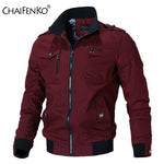 (Free Shipping) Bomber Jacket Men Fashion Casual Windbreaker Jacket