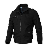 (Free Shipping) Bomber Jacket Men Fashion Casual Windbreaker Jacket