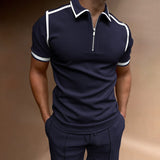 (Free Shipping) Mens Polo Shirt 2021 Men Solid Polo Shirts Brand Men Short-Sleeved Shirt Summer Shirt