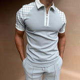 (Free Shipping) Mens Polo Shirt 2021 Men Solid Polo Shirts Brand Men Short-Sleeved Shirt Summer Shirt
