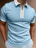 (Free Shipping) Mens Polo Shirt 2021 Men Solid Polo Shirts Brand Men Short-Sleeved Shirt Summer Shirt