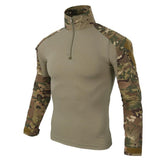 (Free Shipping) Men Camouflage Combat- Assault Long Sleeve Shirt - The Next Shopping Place37.com