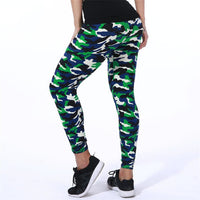 (Free Shipping) High Quality Women Elastic Skinny Camouflage Leggings - The Next Shopping Place37.com