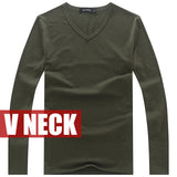 (Free Shipping) Hot Sale Men's Long Sleeve V Neck Tight T (Free Shipping) - The Next Shopping Place37.com