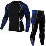 ( Free Shipping) Thermal Mens Underwear   Long Sleeve Fitness Tights Men's Compression Elasticity Quick Dry Breath  Men's Thermal Underwear  4XL - The Next Shopping Place37.com