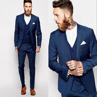 ( Free Shipping) Designs Beige Men Suit Prom Tuxedo Slim Fit 3 Piece Groom Wedding Suits For Men Custom Blazer Terno Masuclino - The Next Shopping Place37.com