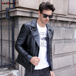 ( Free Shipping)) Autumn Winter Casual Zipper PU Leather Jacket Motorcycle Leather Jacket Men Slim Fit Mens Jackets And Coats - The Next Shopping Place37.com
